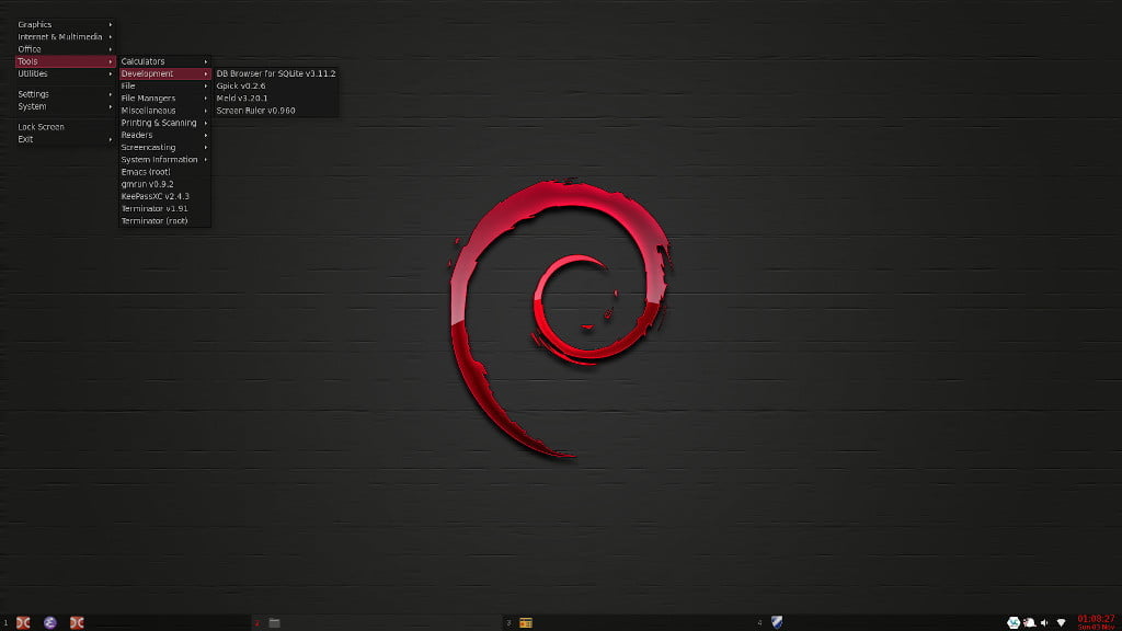 Debian With Openbox and Tint2 - Part 1 - Debian Network Install