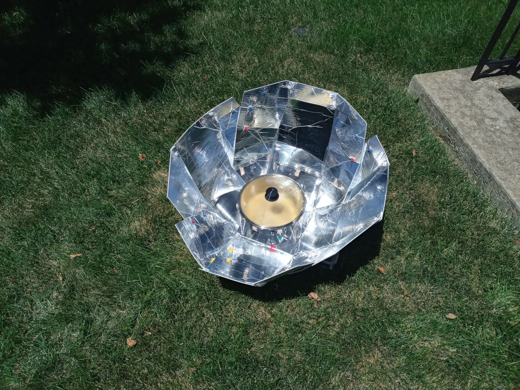 Haines 2-0 Solar Cooker First Use