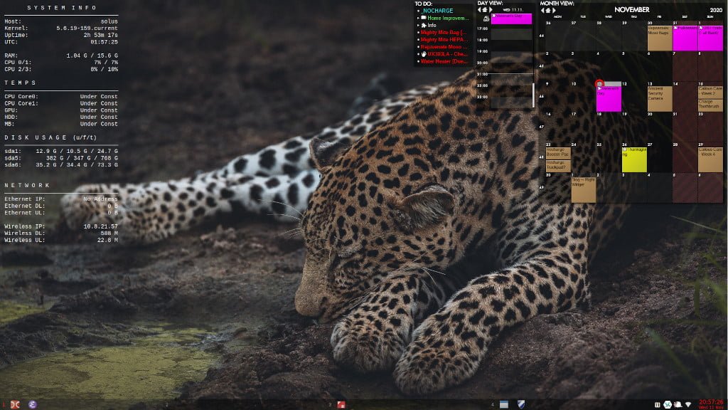 Share One Rainlendar Calendar in a Multi-Boot Linux Environment